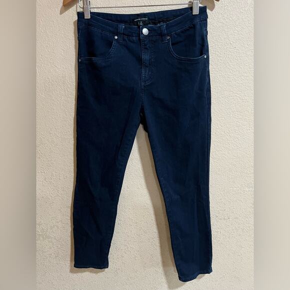 Universal Standard High Rise Skinny Seine Dark Indigo Jeans Size 8 - Picture 1 of 8